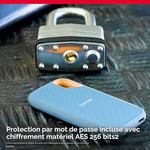 SanDisk Extreme SSD Externe 1 To - vue 7