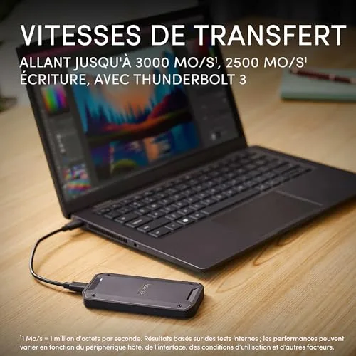 SanDisk PRO-G40 4TB SSD - vue 2