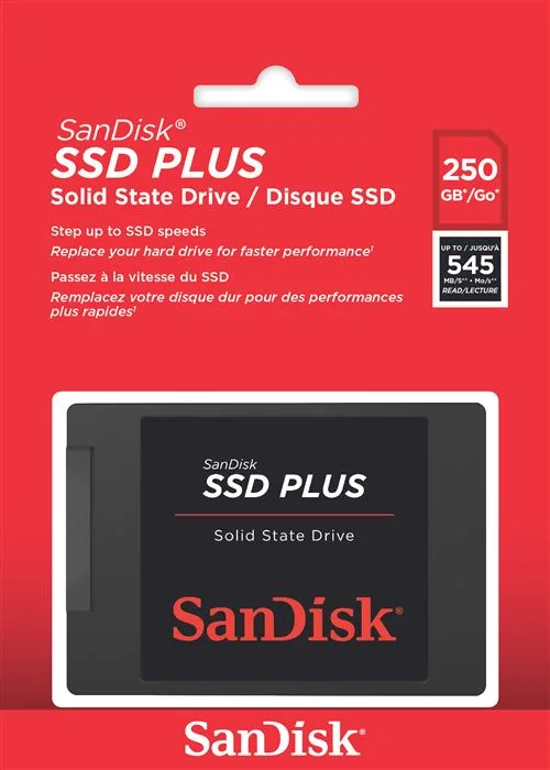 SanDisk SSD Plus 250GB 2.5" SATA
