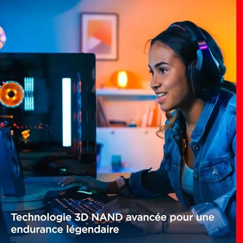 SanDisk Ultra 3D 2 To SSD SATA - vue 4