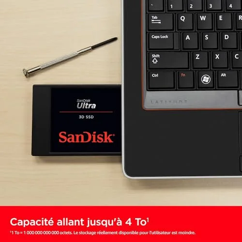 SanDisk Ultra 3D SSD 1 To - vue 5