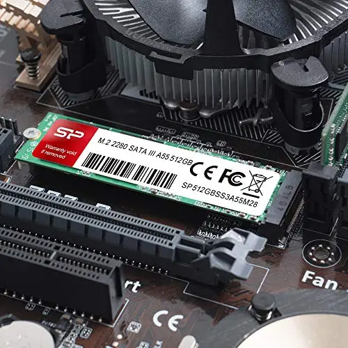 Silicon Power A55 512 Go M.2 SATA - vue 2