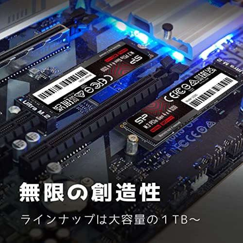 Silicon Power UD90 2 To SSD M.2 PCIe 4.0 - vue 5