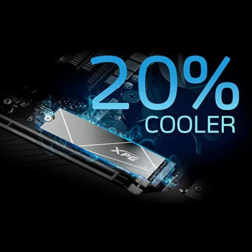 SSD Adata Gammix S50 Lite 2 To PCIe 4.0 - vue 4