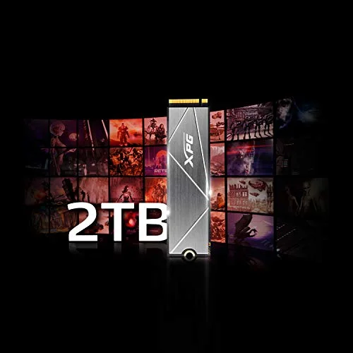 SSD Adata Gammix S50 Lite 2 To PCIe 4.0 - vue 6