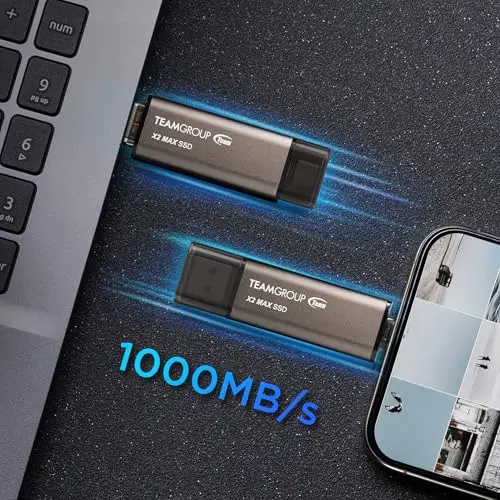 SSD Externe Team Group X2 MAX DRIVE 2TB - vue 5
