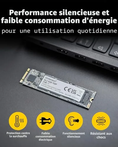 SSD Intenso TOP 128 Go M.2 SATA - vue 5
