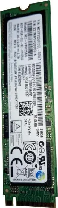 Lenovo SSD 256 Go M.2 2280 PCIe NVMe chiffré