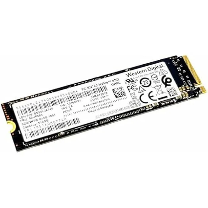 Lenovo ThinkPad 512 Go PCIe 4.0 NVMe OPAL M.2 2280