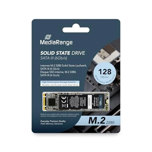 SSD MediaRange MR1021 128 Go M.2 SATA - vue 7