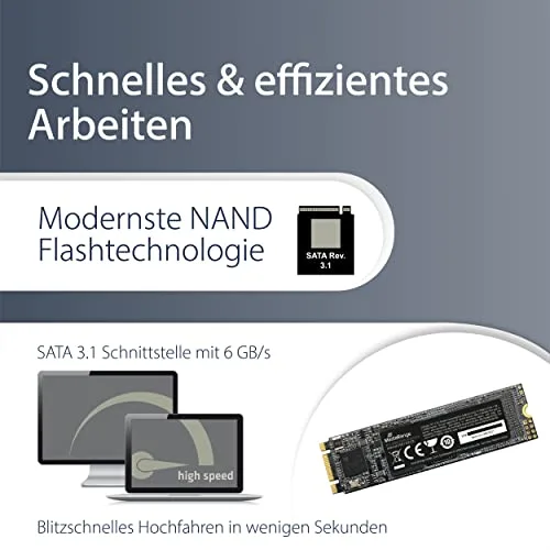 SSD MediaRange MR1023 512 Go M.2 SATA - vue 3