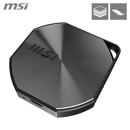 SSD MSI Datamag 1TB USB-C 20Gbps - vue 4