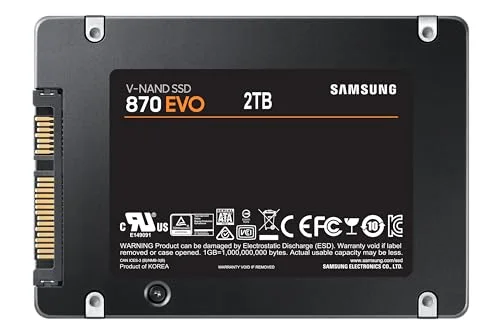SSD Samsung 870 EVO 2 To - vue 2