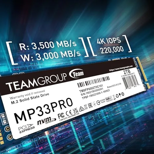 SSD Team Group MP33 PRO 2 To - vue 3