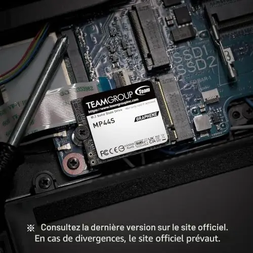 SSD Team Group MP44S 1 To PCIe 4.0 - vue 5