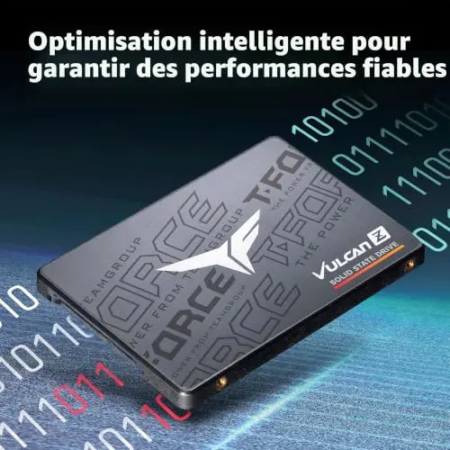 SSD Team Group T-FORCE VULCAN Z 256 Go - vue 5