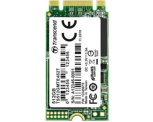 SSD Transcend MTE452T 512 GB M.2 NVMe
