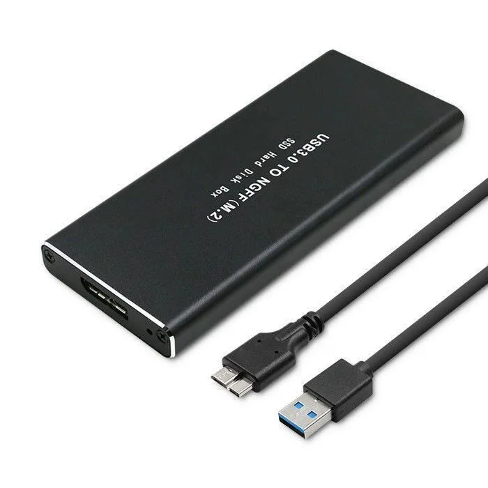 Qoltec Station d’accueil M.2 SATA NGFF USB 3.0 2 To