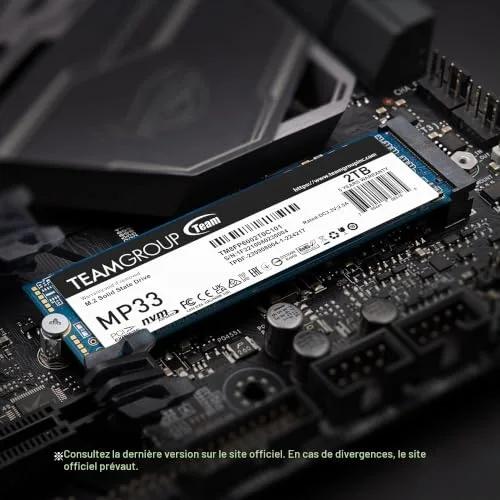 Team Group MP33 2 To SSD - vue 2