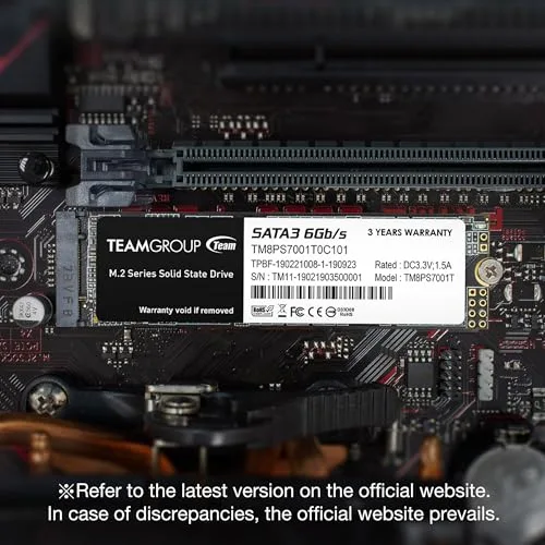 Team Group MS30 256 Go M.2 SATA - vue 4