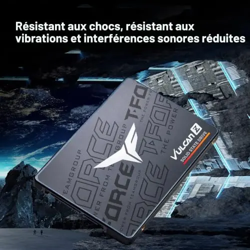 Team Group T-Force Vulcan Z SSD 1 To SATA 3 - vue 6