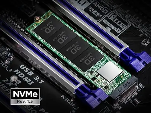 Transcend 110S SSD 2 To M.2 NVMe - vue 3