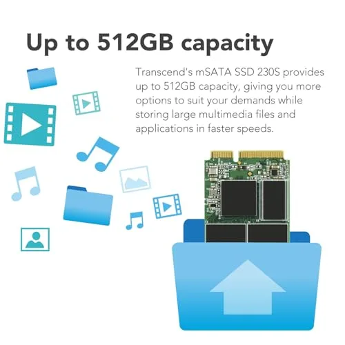 Transcend 230S SSD mSATA 256 Go - vue 5