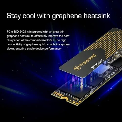 Transcend 240S 1 To SSD M.2 PCIe 4.0 - vue 7