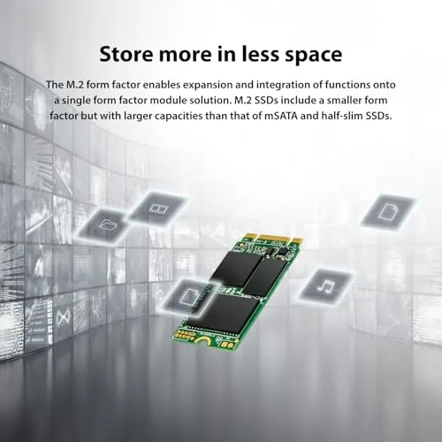 Transcend 430S SSD 1 To M.2 2242 SATA - vue 6