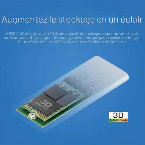 Transcend ESD240C 120 Go SSD Externe - vue 6