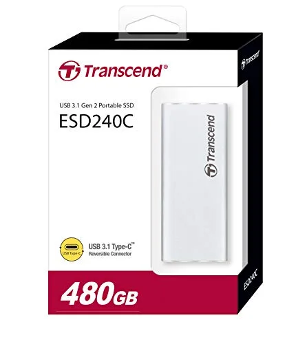 Transcend ESD240C 480 Go - vue 2
