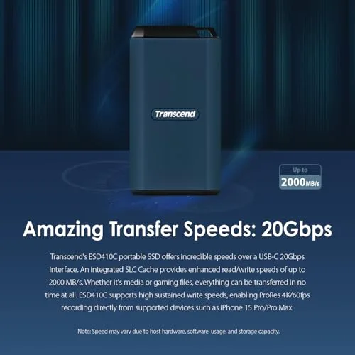Transcend ESD410C 4 To - vue 5