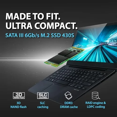 Transcend MTS430S 128 Go - vue 3
