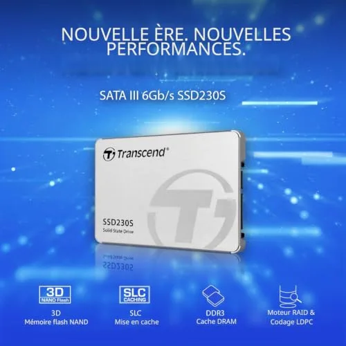 Transcend SSD230 1 To - vue 3