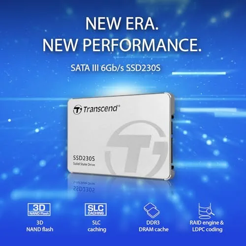Transcend SSD230S 4 To - vue 3
