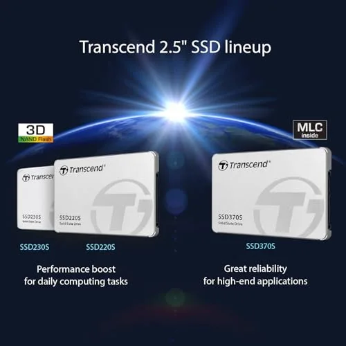 Transcend TS256GSSD370S SSD 256 Go - vue 9