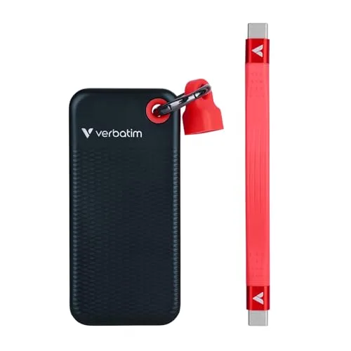 Verbatim Pocket SSD 2 To USB Type-C 3.2 Gen 2 - vue 2