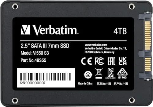 Verbatim Vi550 4 To SSD SATA - vue 2