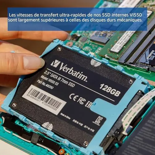 Verbatim Vi550 S3 SSD 128GB - vue 6