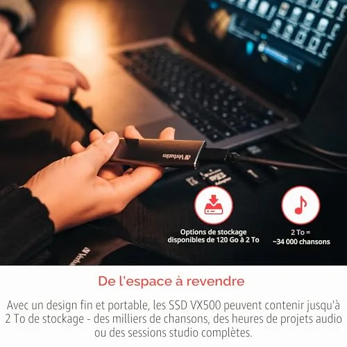 Verbatim Vx500 2 To SSD Externe - vue 4