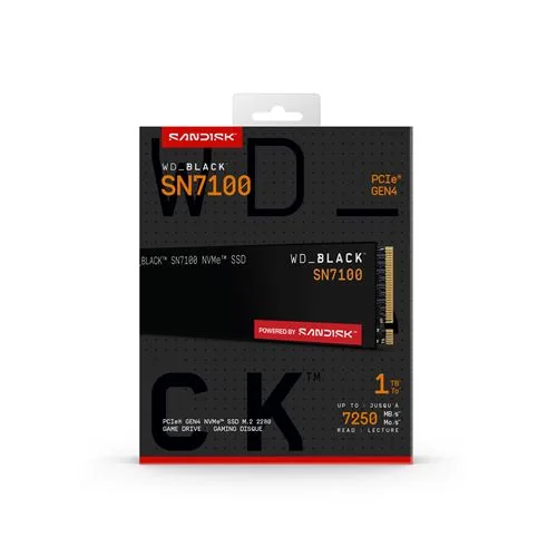 SSD Western Digital WD Black SN7100 1TB NVMe