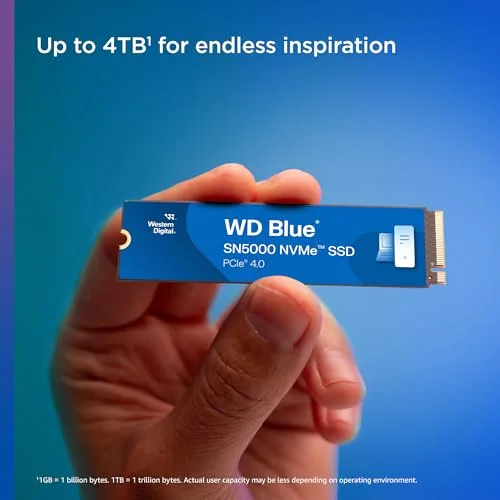 WD Blue SN5000 1 To - vue 3