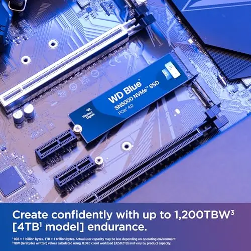 WD Blue SN5000 1 To - vue 5