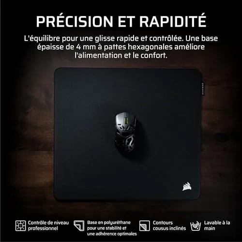 Corsair MM Pro Control L Noir - vue 2