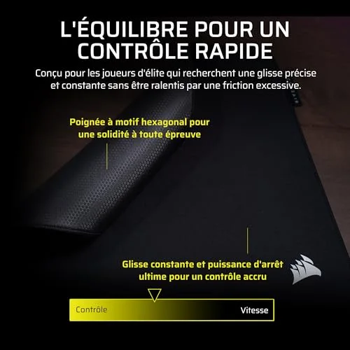 Corsair MM Pro Control L Noir - vue 6