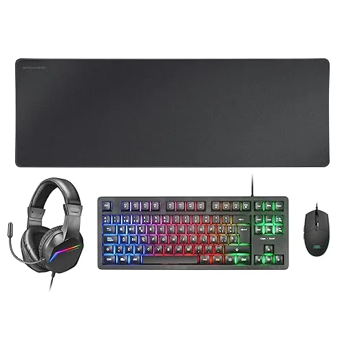 Mars Gaming MCP-RGB3 Tapis XXL antidérapant