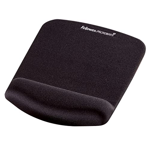 Tapis de souris Fellowes Foam Plush Noir