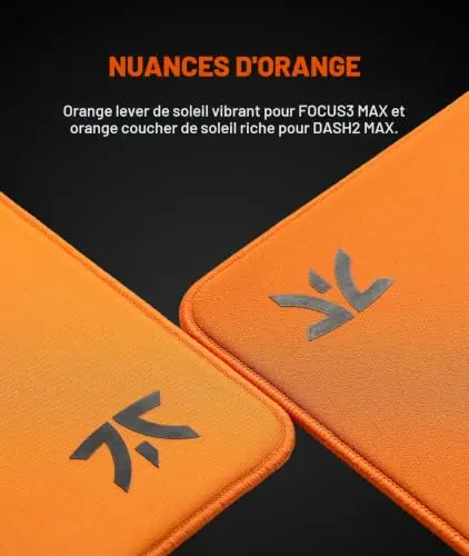 Fnatic DASH2 MAX Orange 480x400x6mm - vue 9
