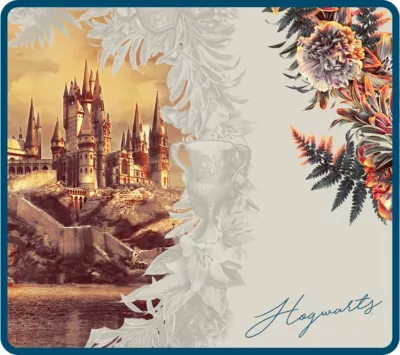 Lexip X Warner Harry Potter Floral Tapis L 900 x 400 x 4 mm
