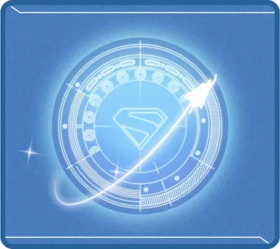 Lexip X Warner Superman World L Tapis de Souris XXL